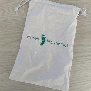 Brand New Purely Northwest Dust Bag Beige Hand Bag Canvas Handbag Canvas